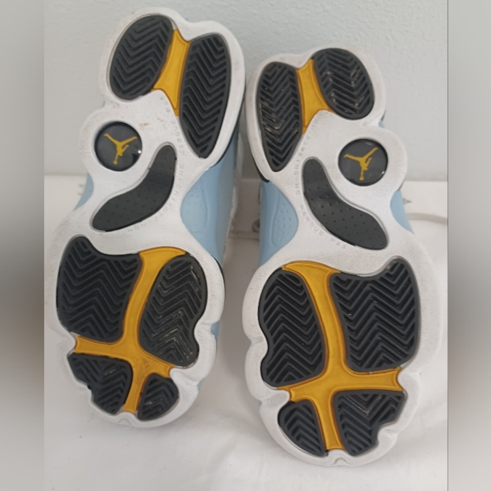 Nike Air Jordan 13 Retro Baby Blue Sneakers Size 13c - Picture 7 of 9